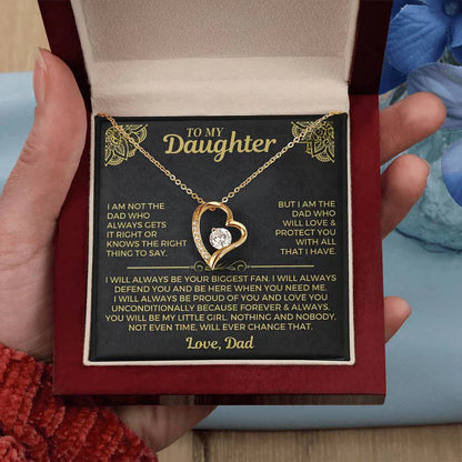 To My Daughter – Daughter Necklace from Dad