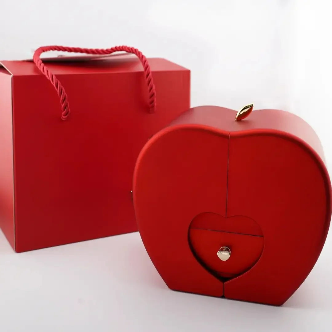 REGALO ÚNICO - ROSA ETERNA Y COLLAR "A MI HIJA"