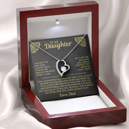 To My Daughter – Daughter Necklace from Dad