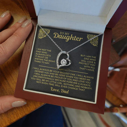 To My Daughter – Daughter Necklace from Dad
