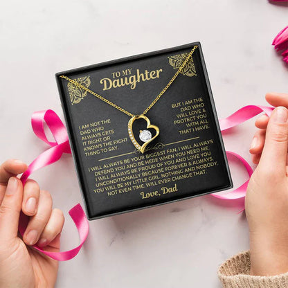 To My Daughter – Daughter Necklace from Dad