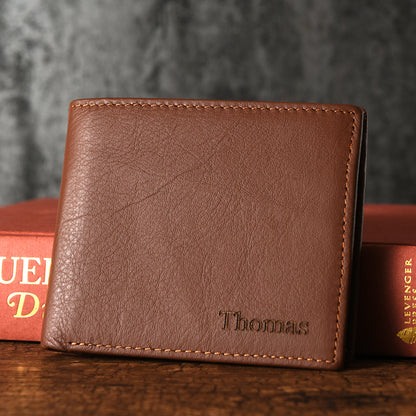 Set de regalo con tarjeta y billetera personalizada "Tu último todo"