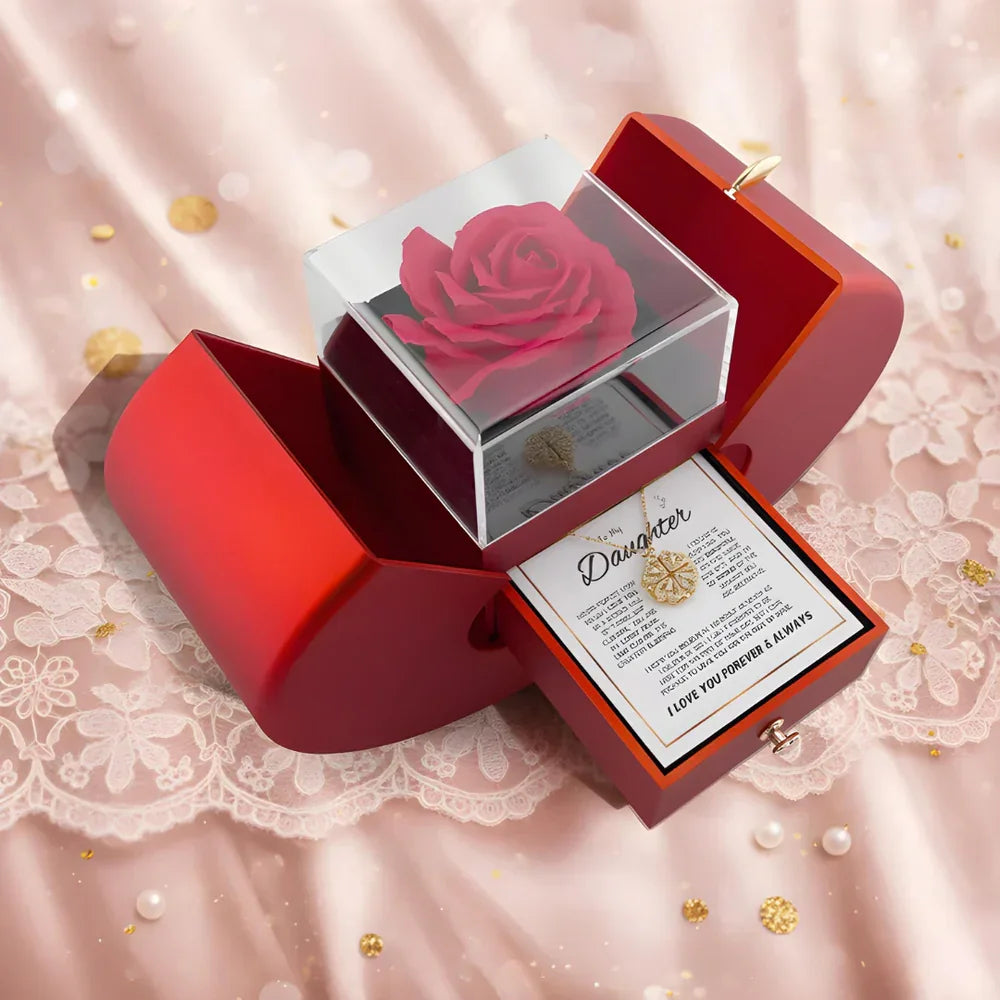 Endless Love Clover & Rose Set. Eternal Love