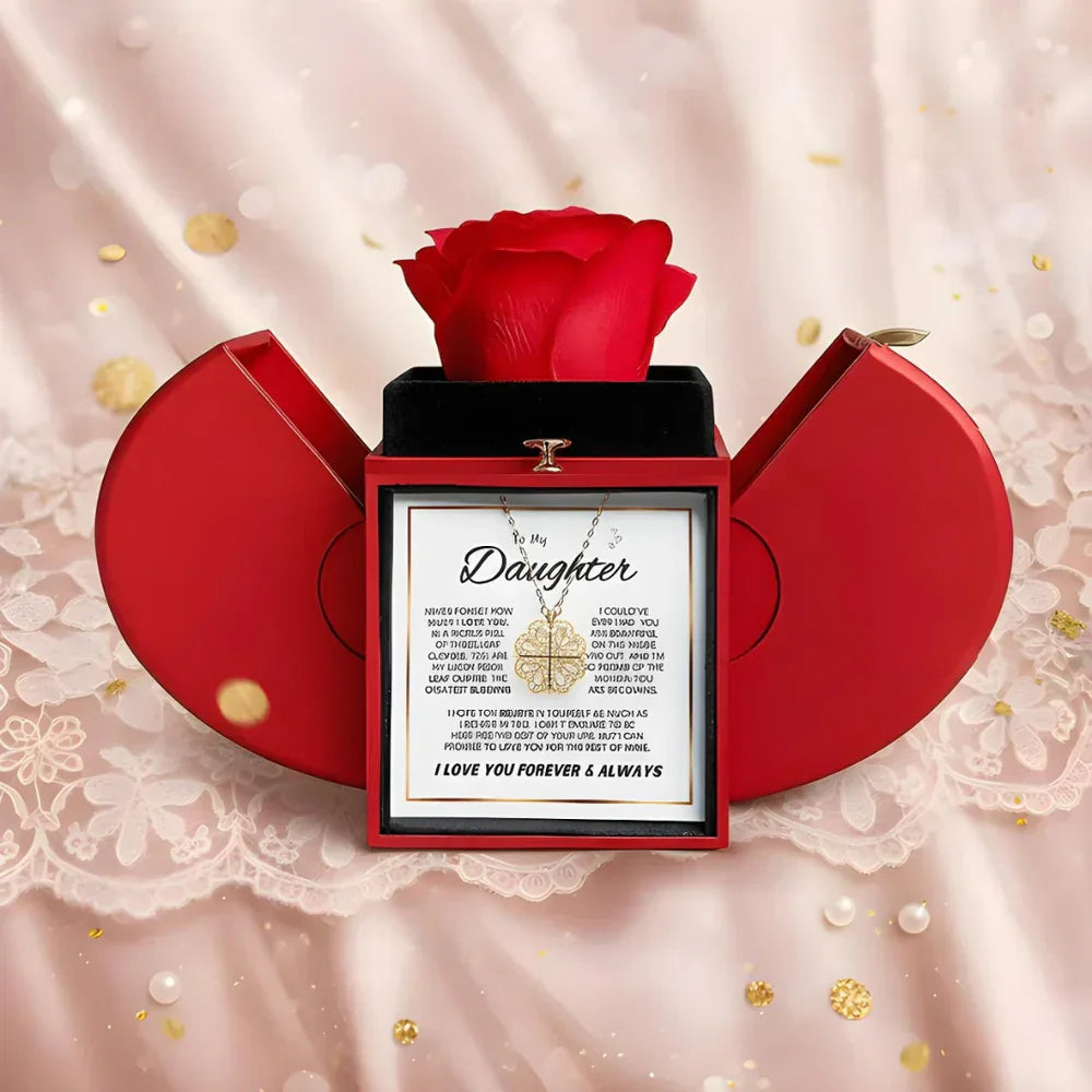 Endless Love Clover & Rose Set. Eternal Love