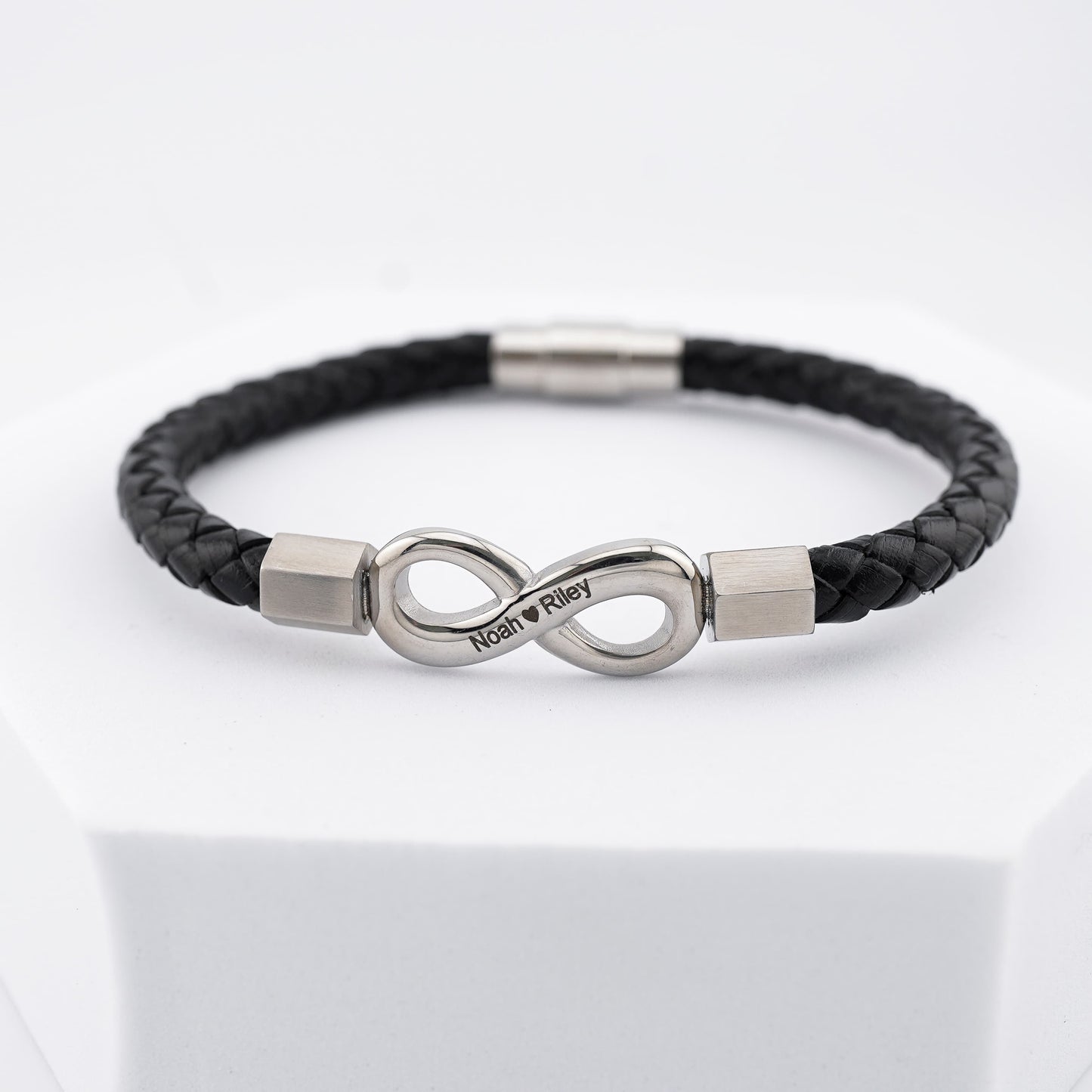 "Para mi hombre" - Pulsera personalizada Infinity 