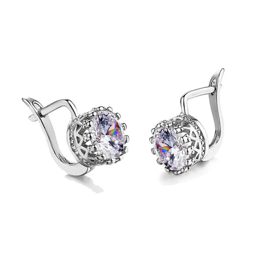 Classic Earrings - Crown